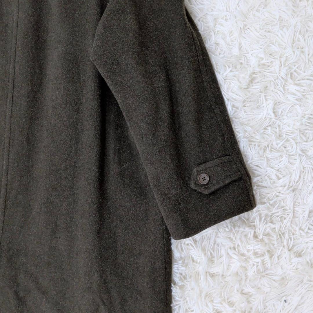 イタリア製❗️美品❗️ 【ルカ・ダルティエリ】メンズウールコート ステンカラー