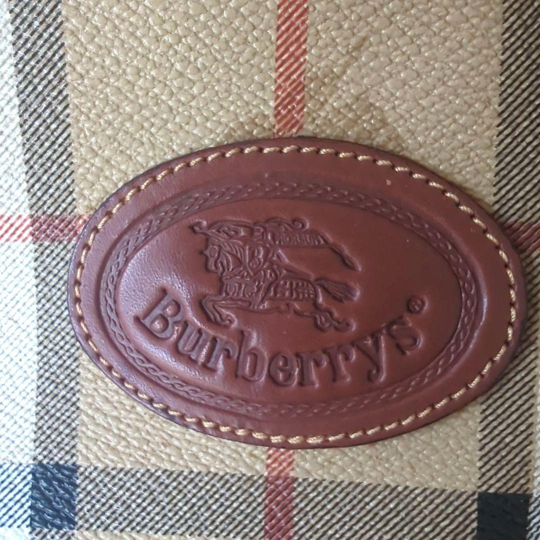 BURBERRY ノバチェック 横幅55cm大容量ボストンバッグ イタリア製