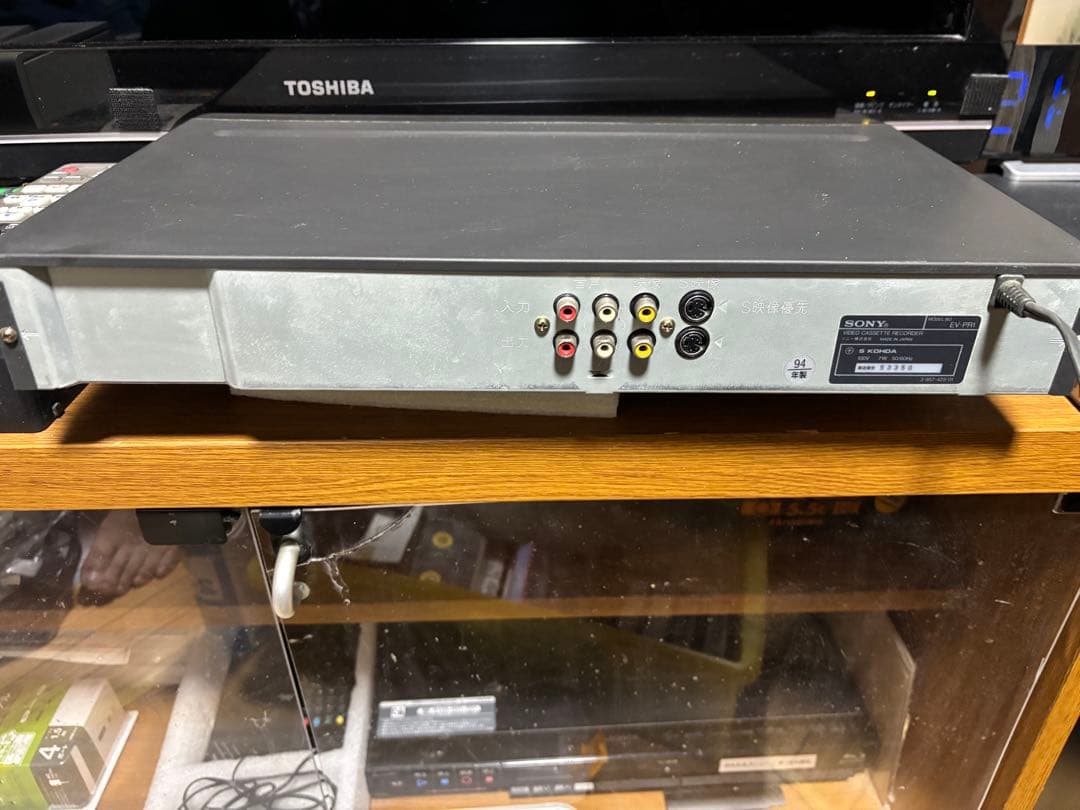 SONY EV-PR1 Hi8 8ミリビデオデッキ AVケーブル付属