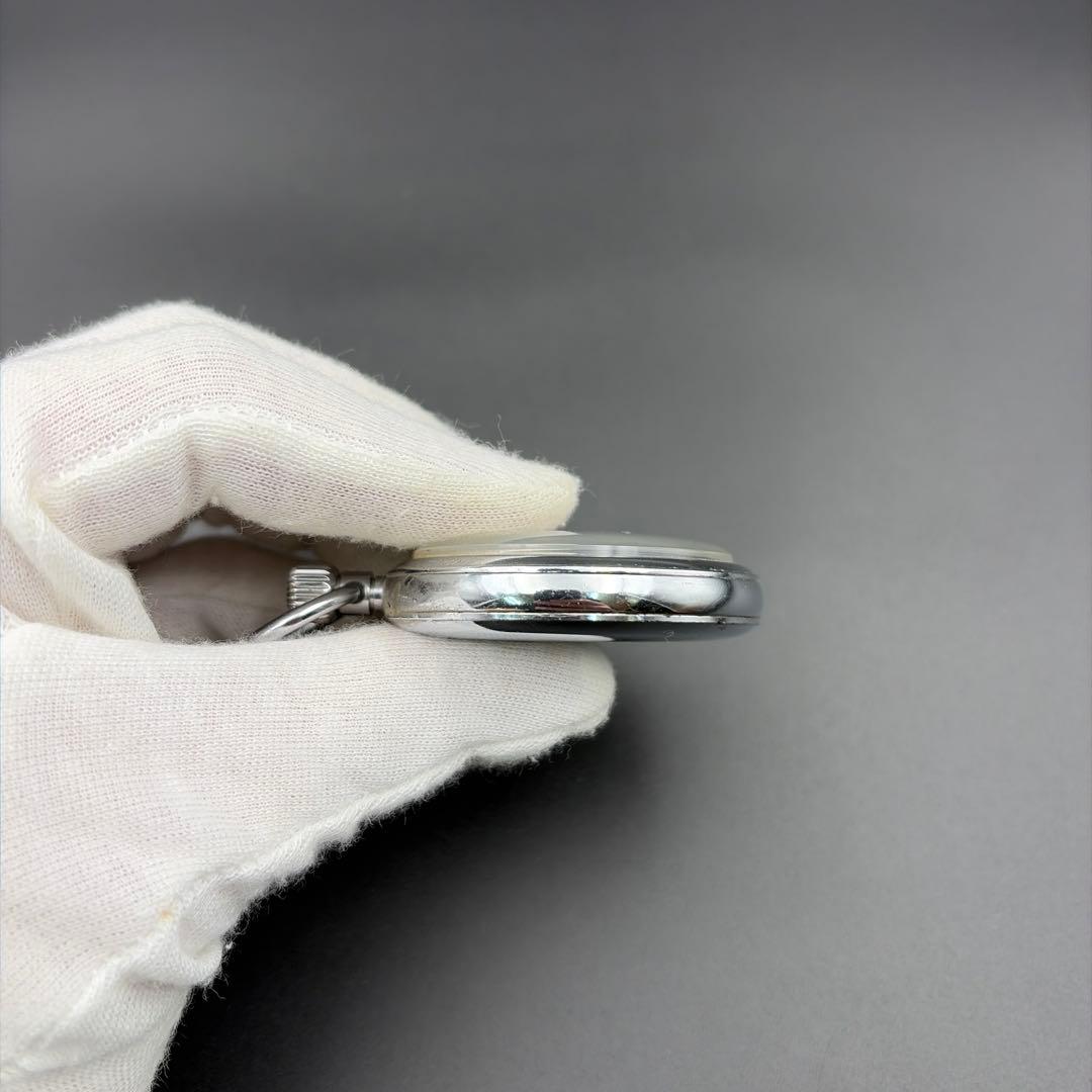 SEIKO 鉄道時計 懐中時計 手巻き 昭43 北 1117 国鉄 スモセコ