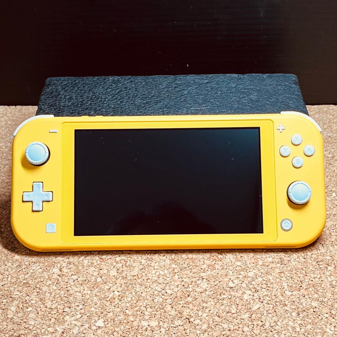 Nintendo Switchライト本体イエロー ACアダプター.ガイド2020