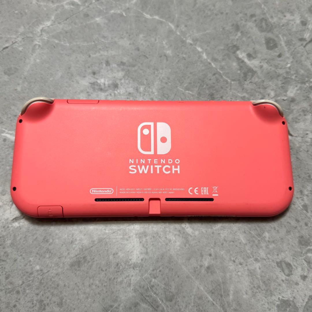 Switchライト 本体 箱付き コーラルピンク