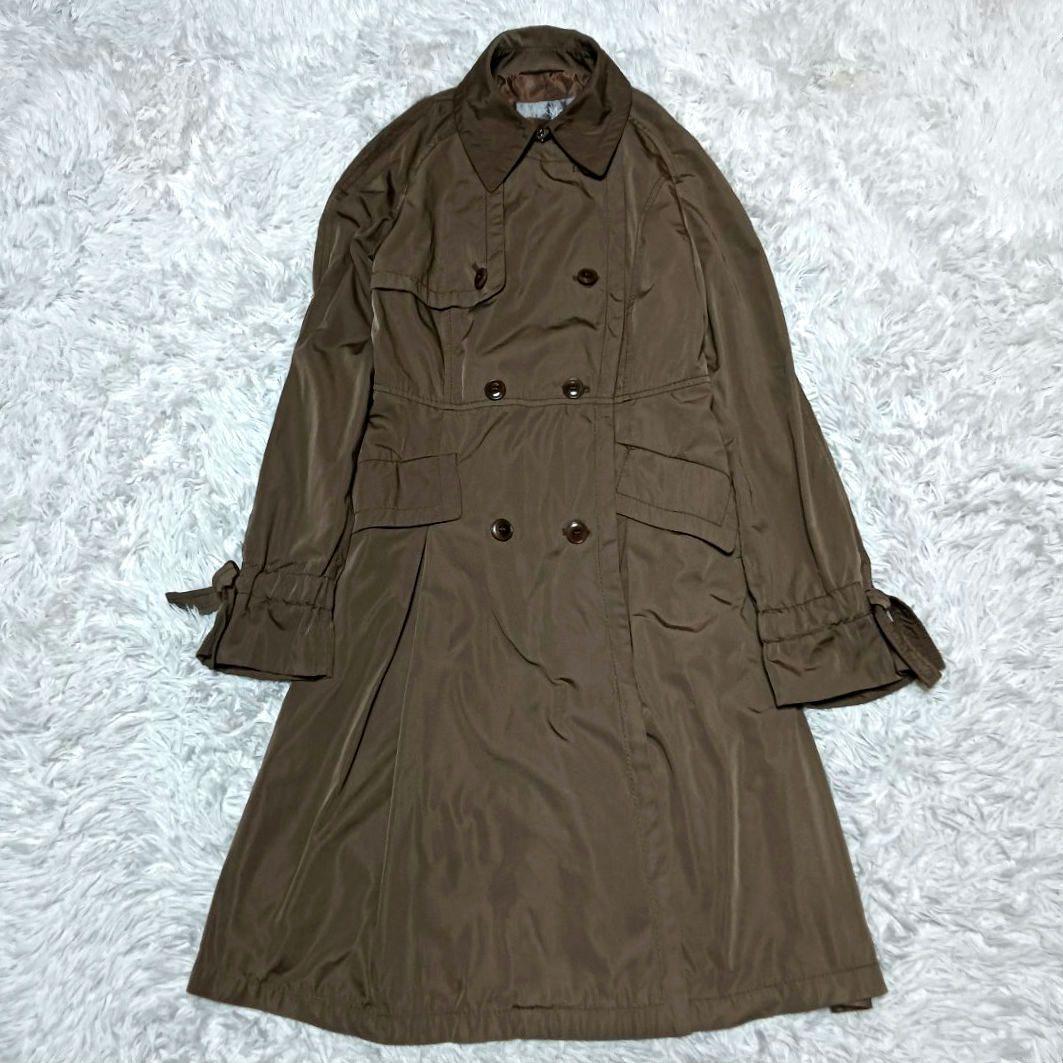 MaxMara マックスマーラ　トレンチコート　ダブルブレスト　銀タグ　40