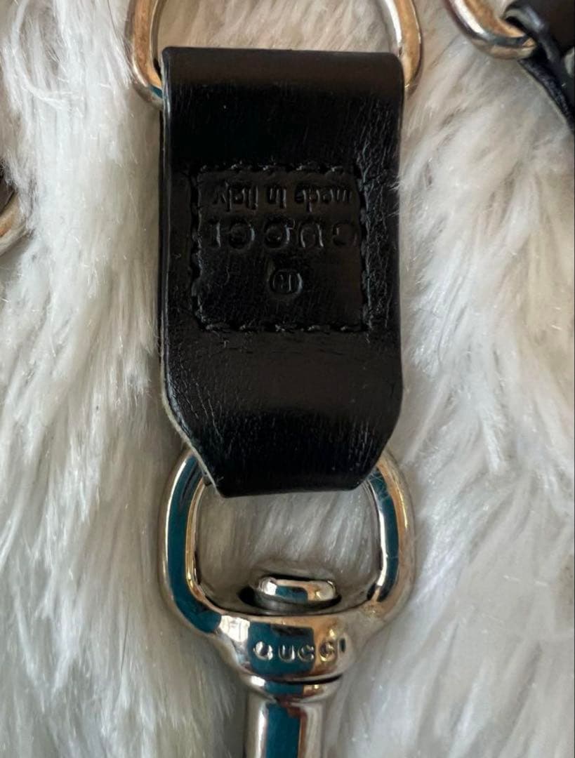 GUCCI ウォレットチェーン シルバー【美品】