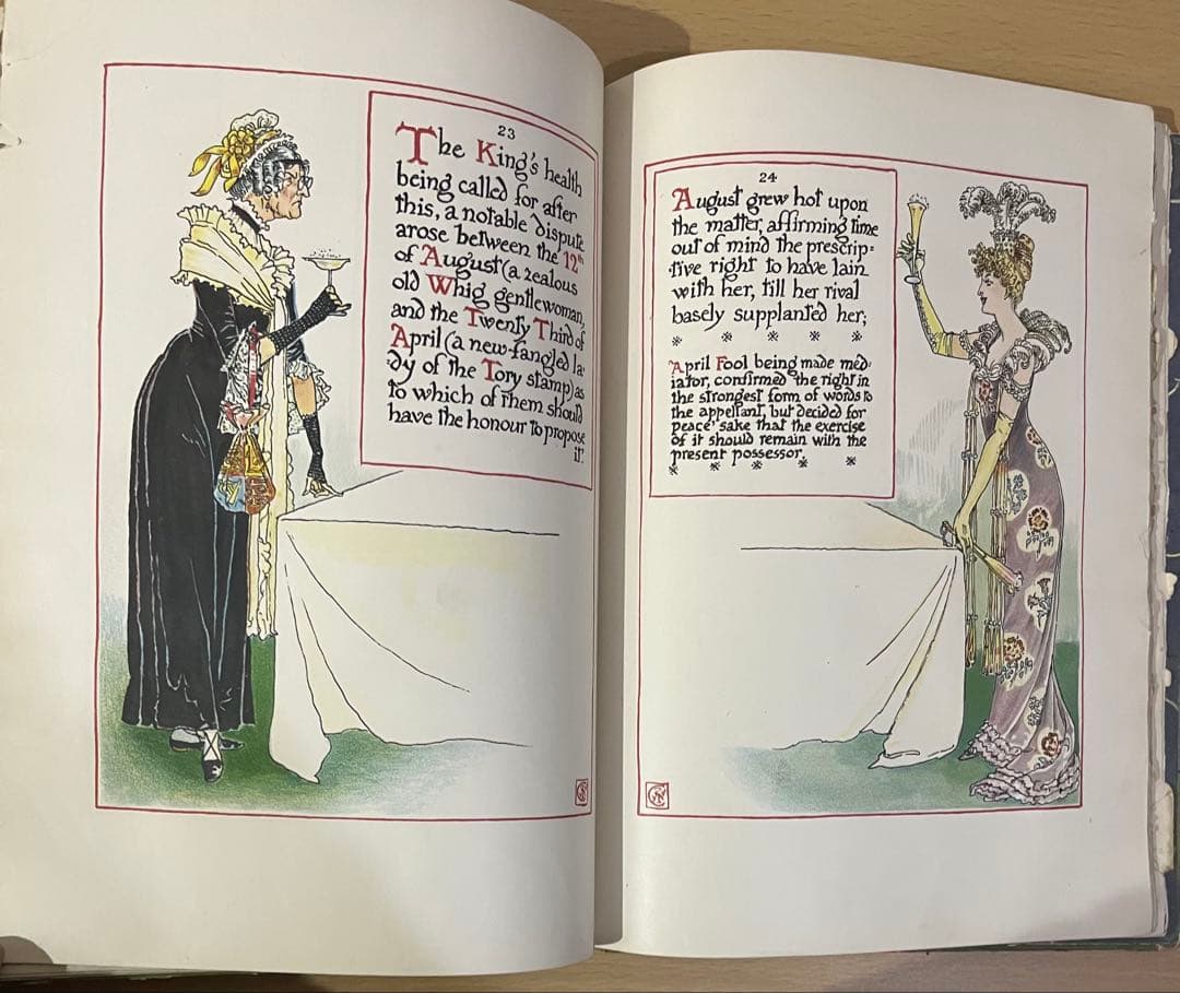 SALE! No415希少 アンティーク 古書 洋書 絵本 ウォルター・クレイン