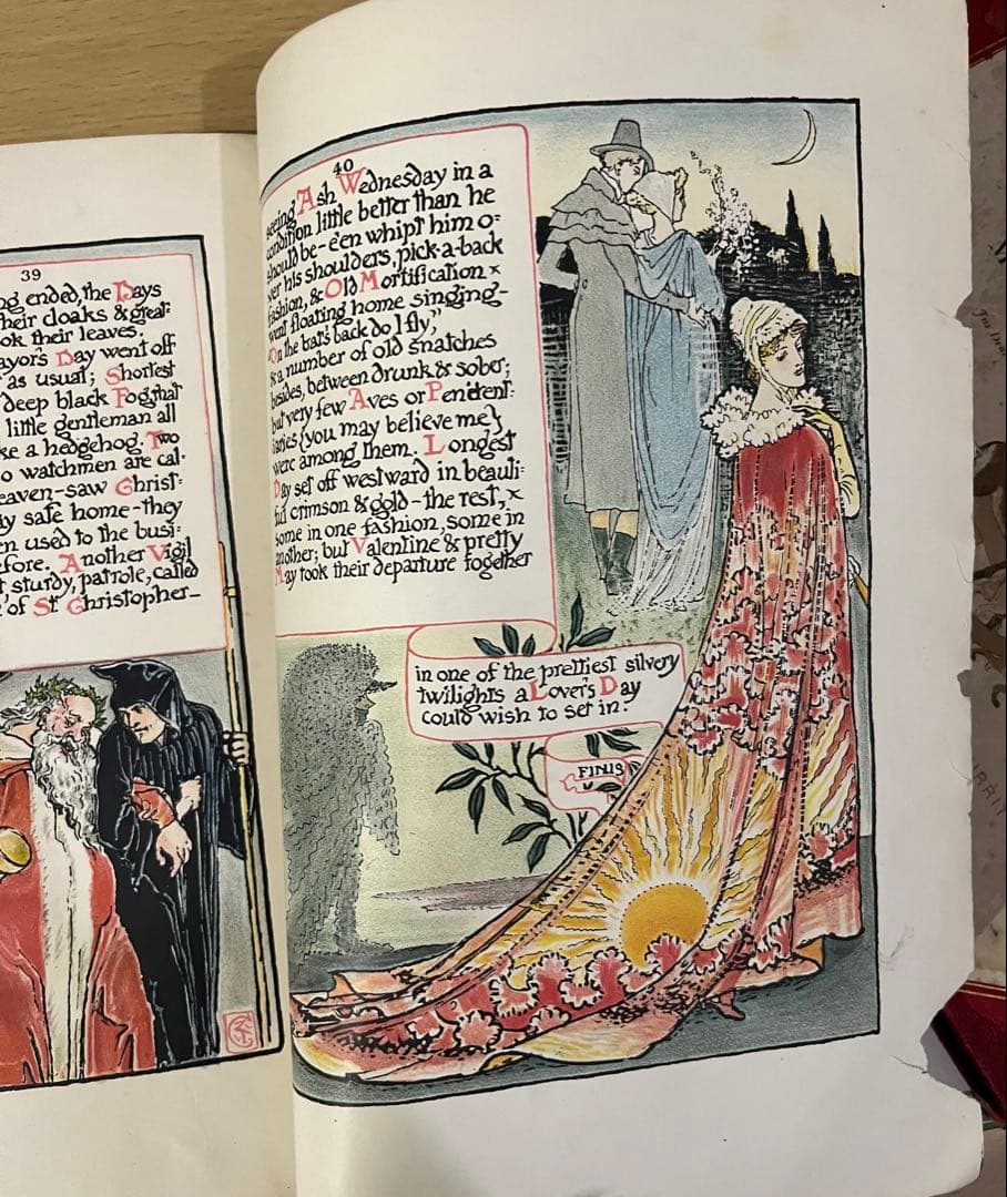 SALE! No415希少 アンティーク 古書 洋書 絵本 ウォルター・クレイン