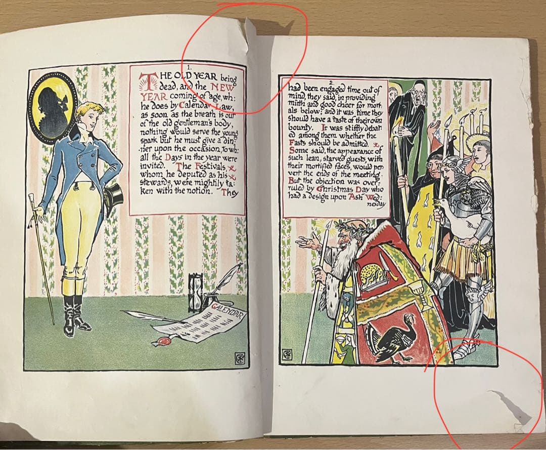 SALE! No415希少 アンティーク 古書 洋書 絵本 ウォルター・クレイン