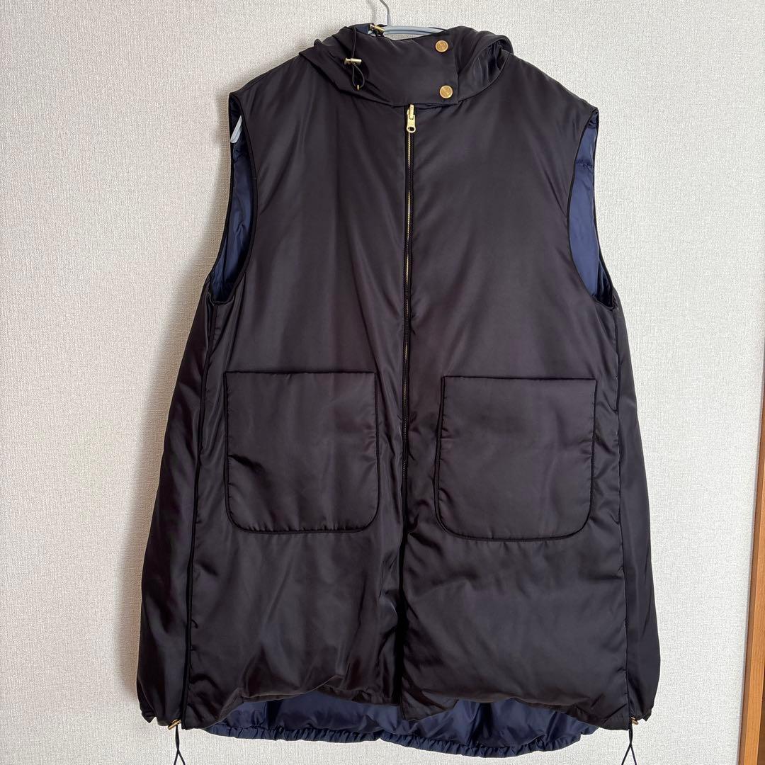トゥモローランド　ダウン　リバーシブル　ベスト　Aライン　36