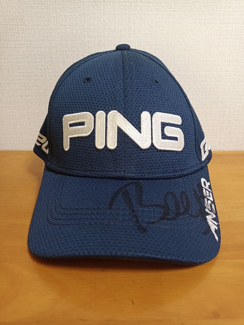 ビリーホーシェル選手 サイン入りキャップ【実着用】