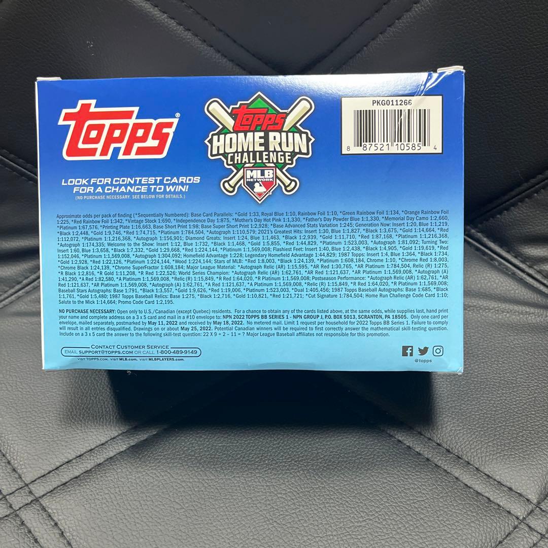 【並行輸入品】 MLB 2022 Topps トップス シリーズ1