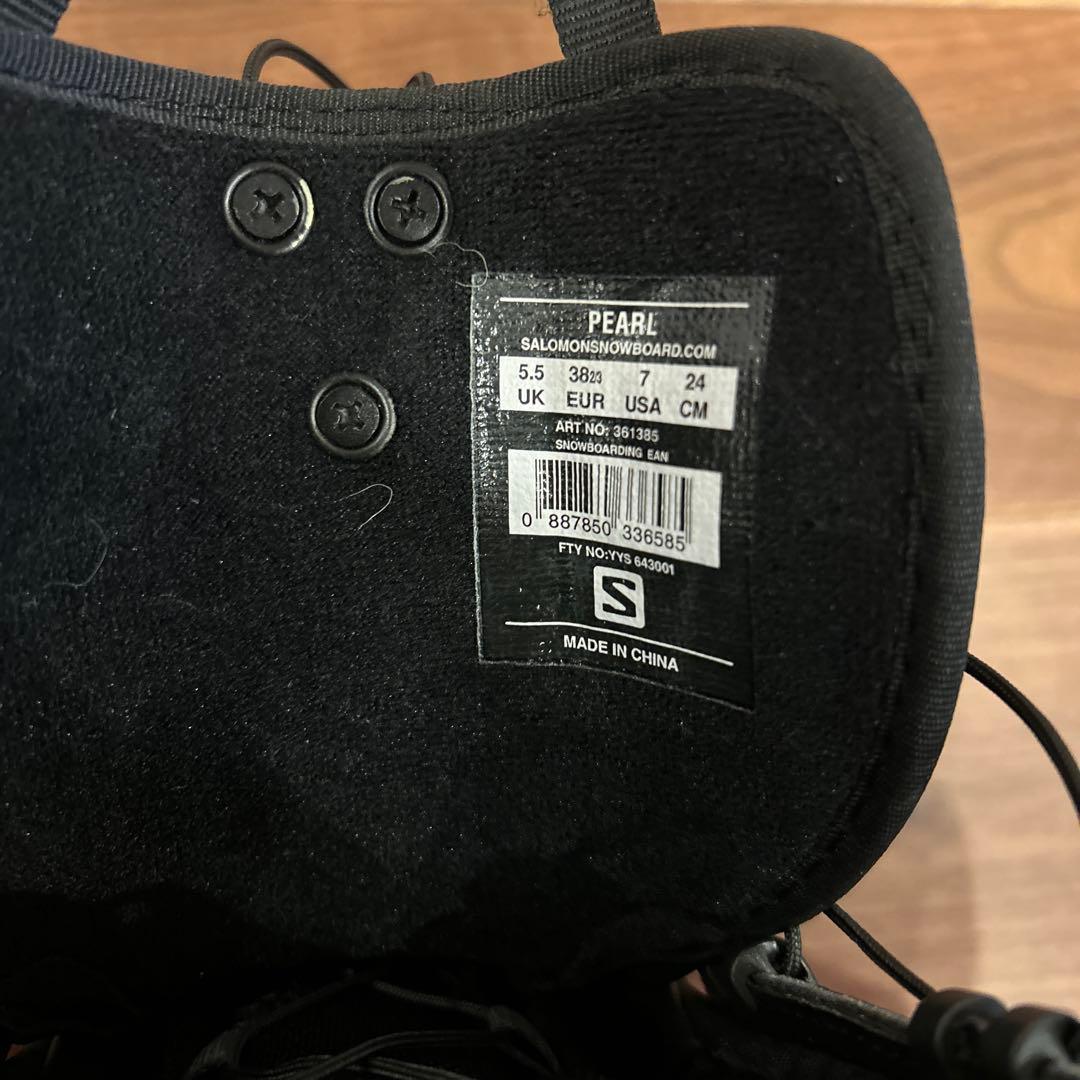 Salomon レディース スノーボードブーツ 24.0cm ブーツケース付