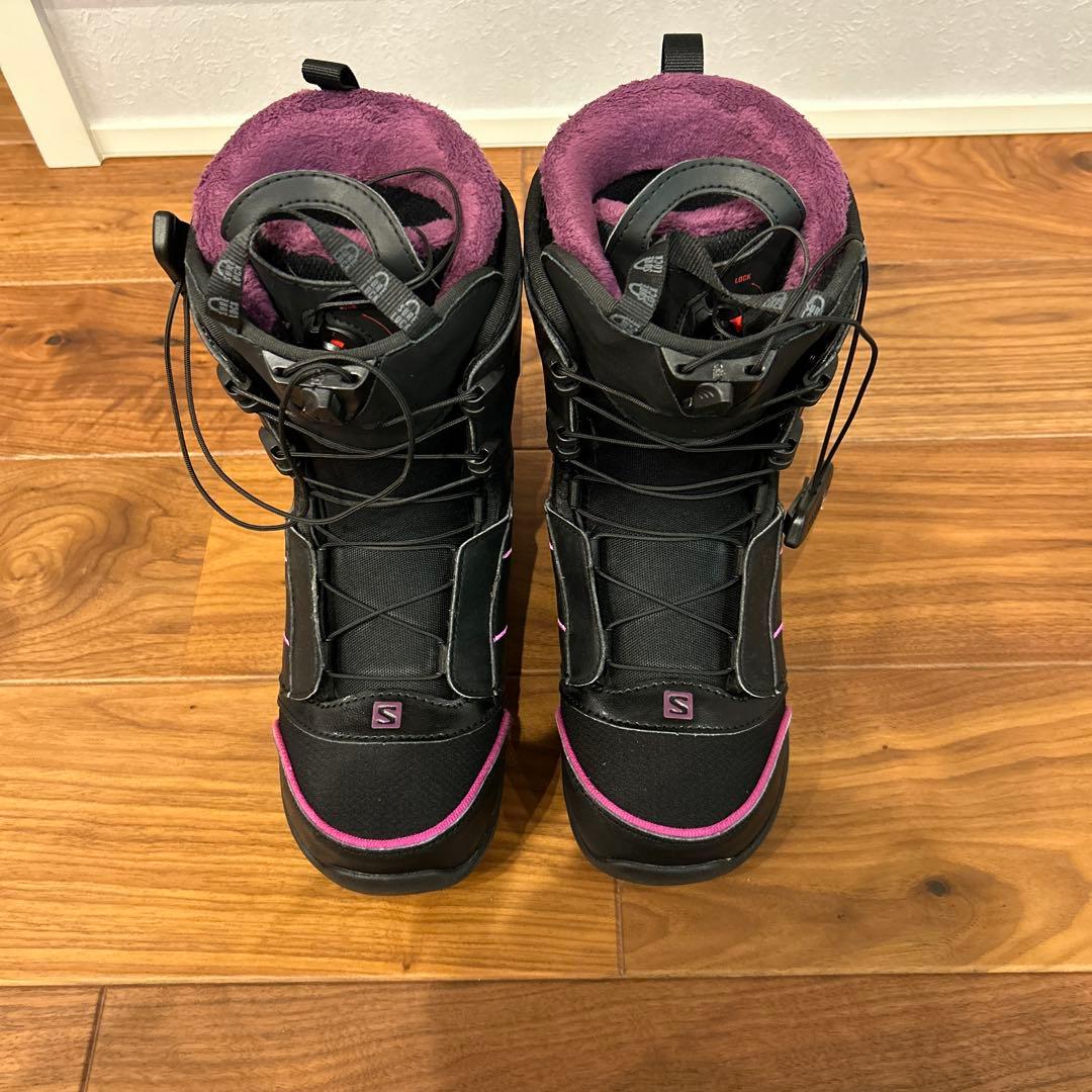 Salomon レディース スノーボードブーツ 24.0cm ブーツケース付