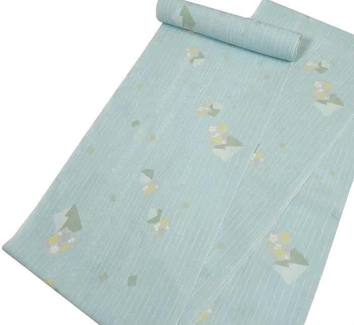 長襦袢 反物 未仕立て 東レシルック 紋綸子友禅襦袢 ポリエステル 12052