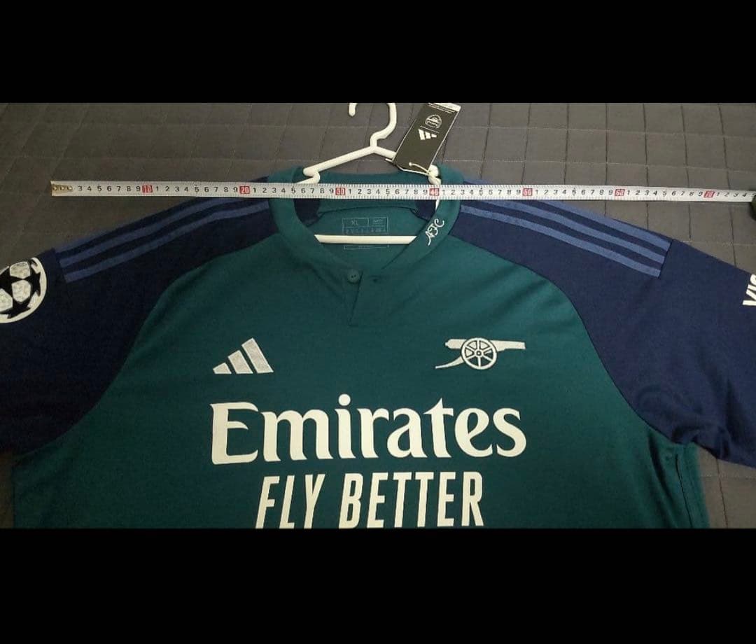 アーセナル　23/24　サードシャツ　レプリカユニフォーム　　サリバ　2