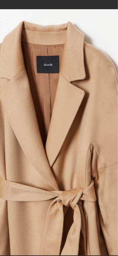 アルアバイル　カシミヤビーバーコート