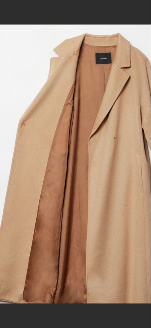 アルアバイル　カシミヤビーバーコート