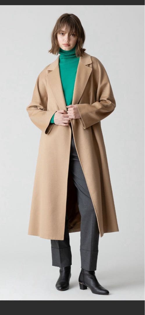 アルアバイル　カシミヤビーバーコート