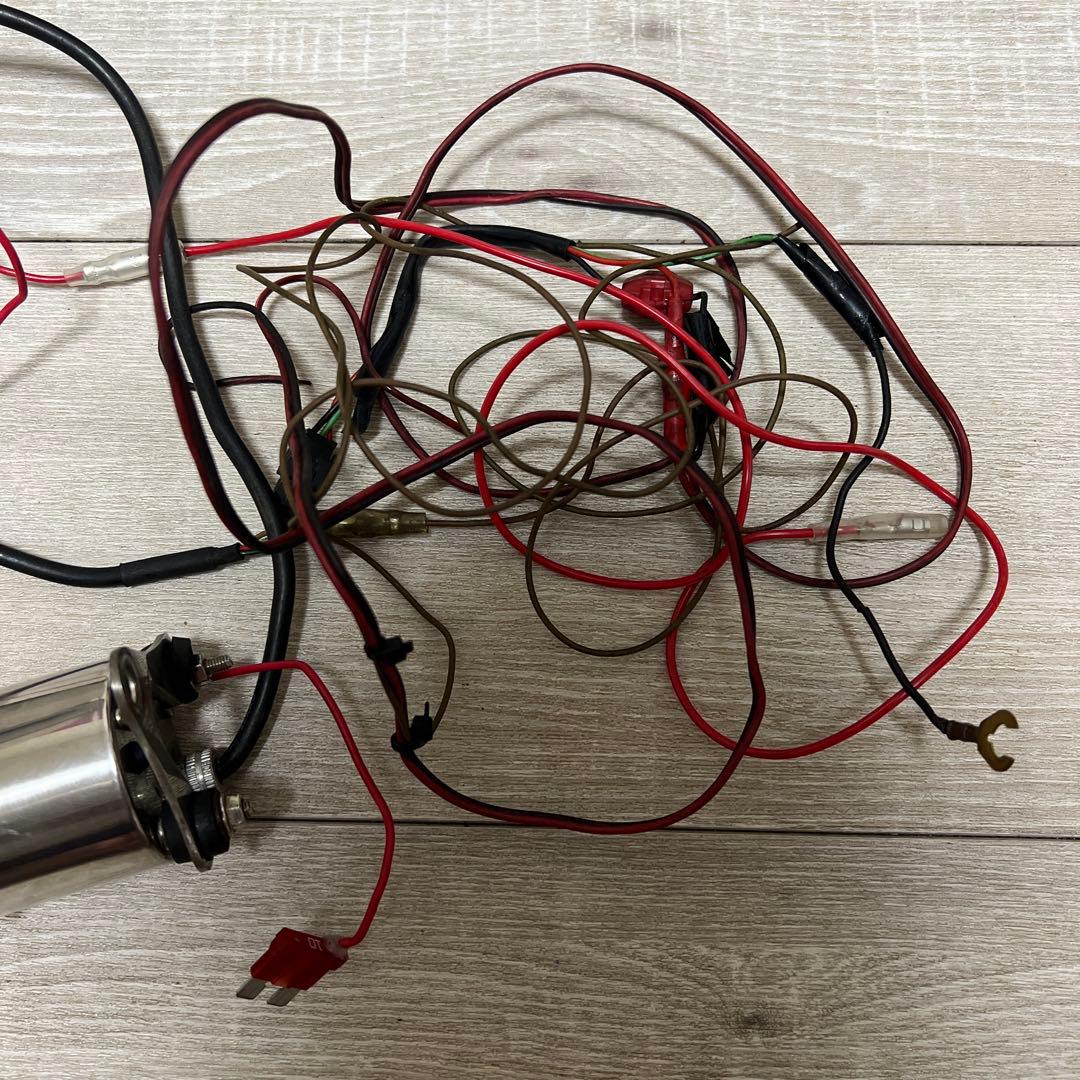 武川Φ48スモールDNタコメーター(ホワイトLED)