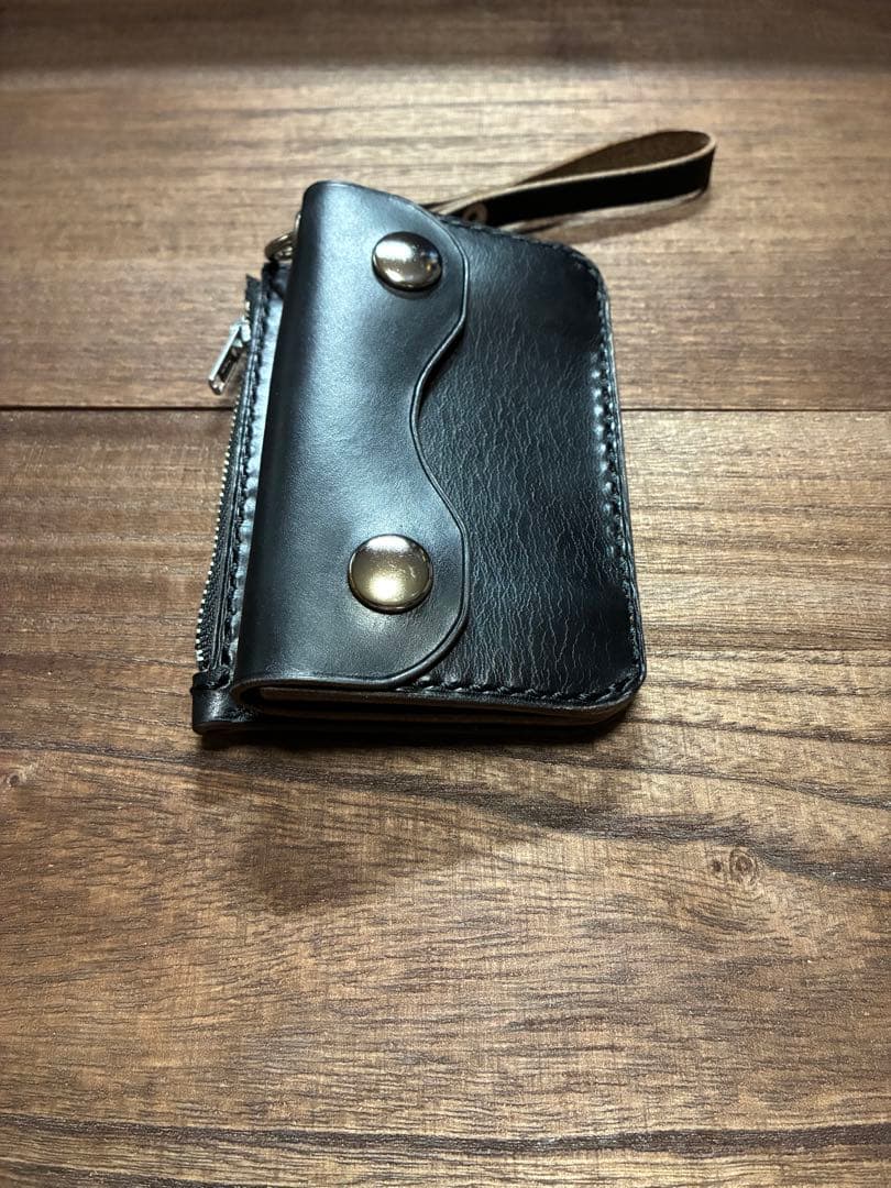 本革コンパクトトラッカーウォレット