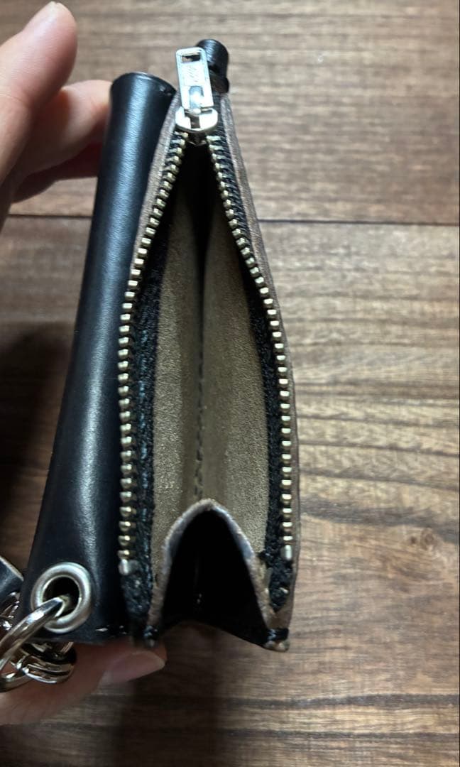 本革コンパクトトラッカーウォレット