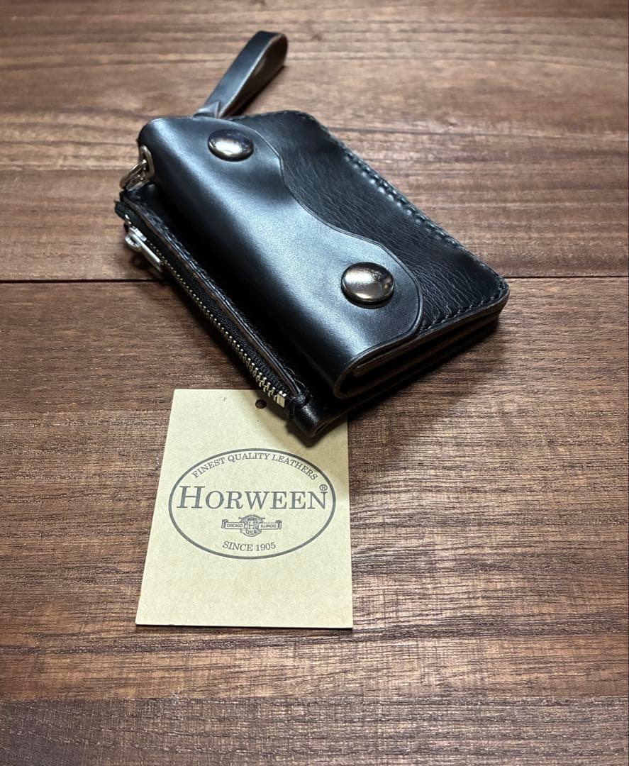 本革コンパクトトラッカーウォレット