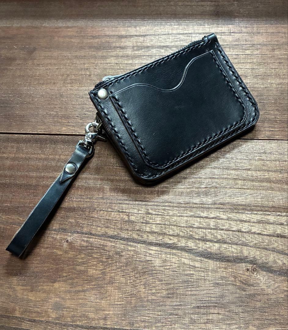 本革コンパクトトラッカーウォレット