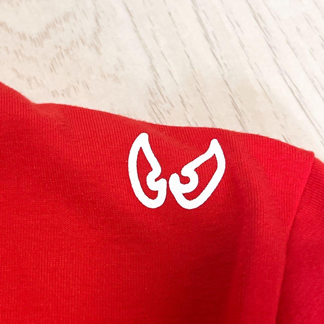 ☆未使用タグ付き☆ WAAC 半袖ネックシャツ 赤　ゴルフ　L