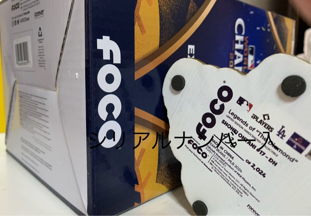 大谷選手Shohei Ohtani ボブルヘッド2024ワールドシリーズ優勝記念