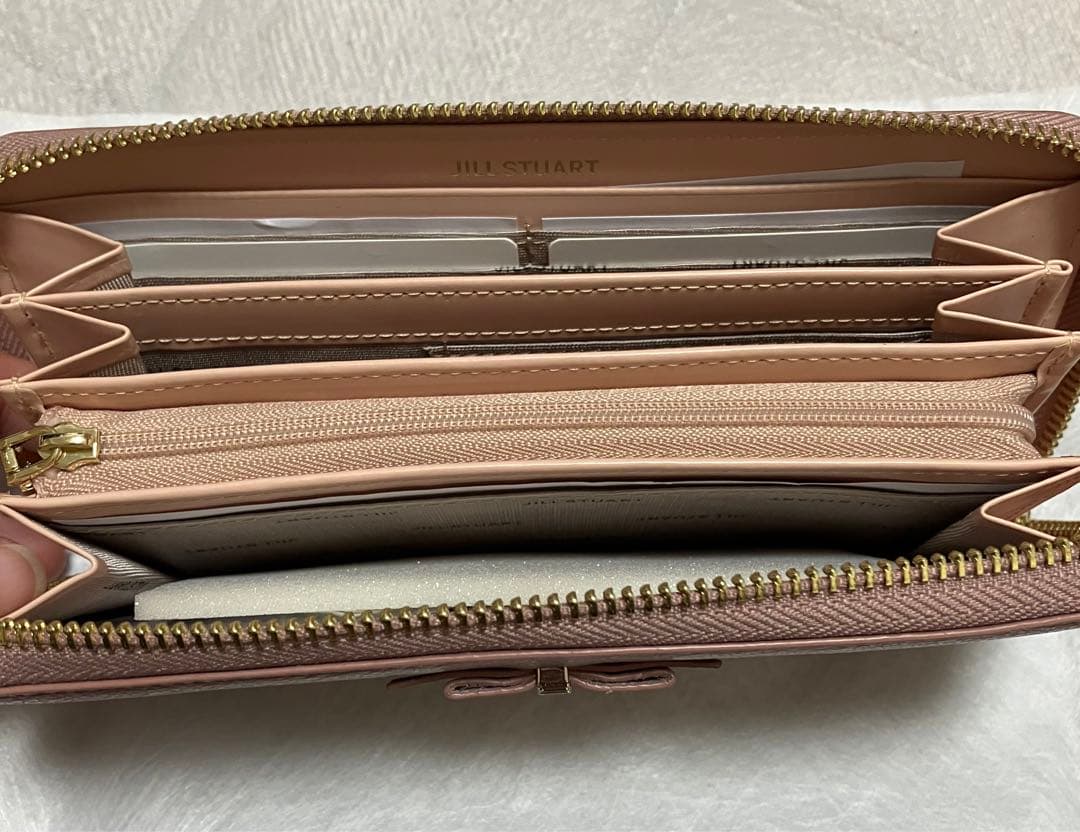 【新品未使用】JILL STUART ピンク 長財布 箱付き