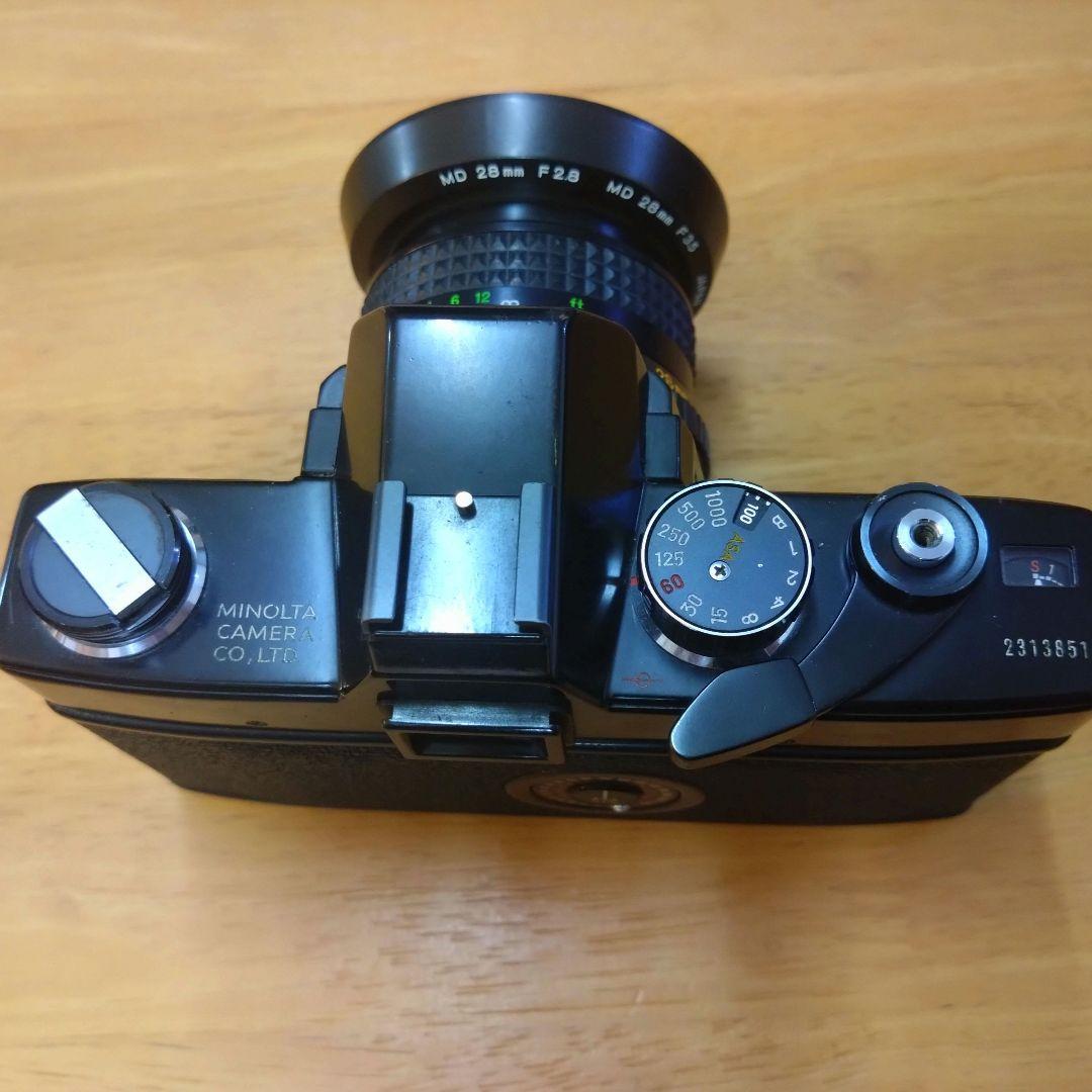 Minolta SR-T 101 一眼レフカメラ 28mmレンズ付き