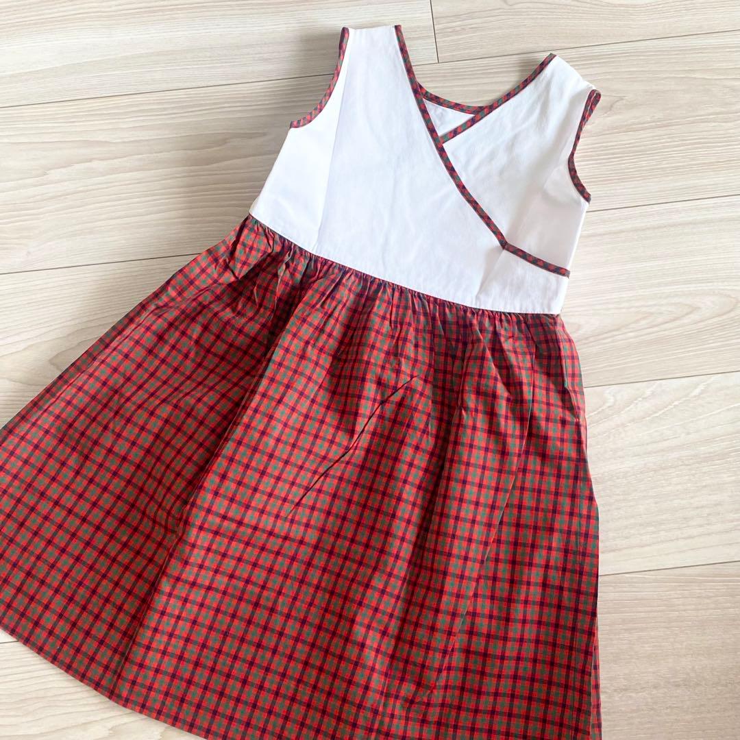 【リン】美品　ファミリア　ワンピース　110 & 新品　トップス　120