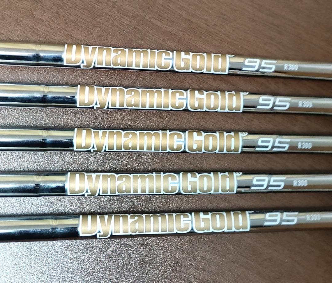 ダイナミックゴールド 95 R300 5本（6～PW）アイアン用シャフト