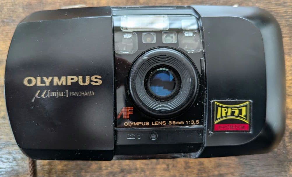 Olympus μ 【mju】初代 フィルムカメラ　ケース付
