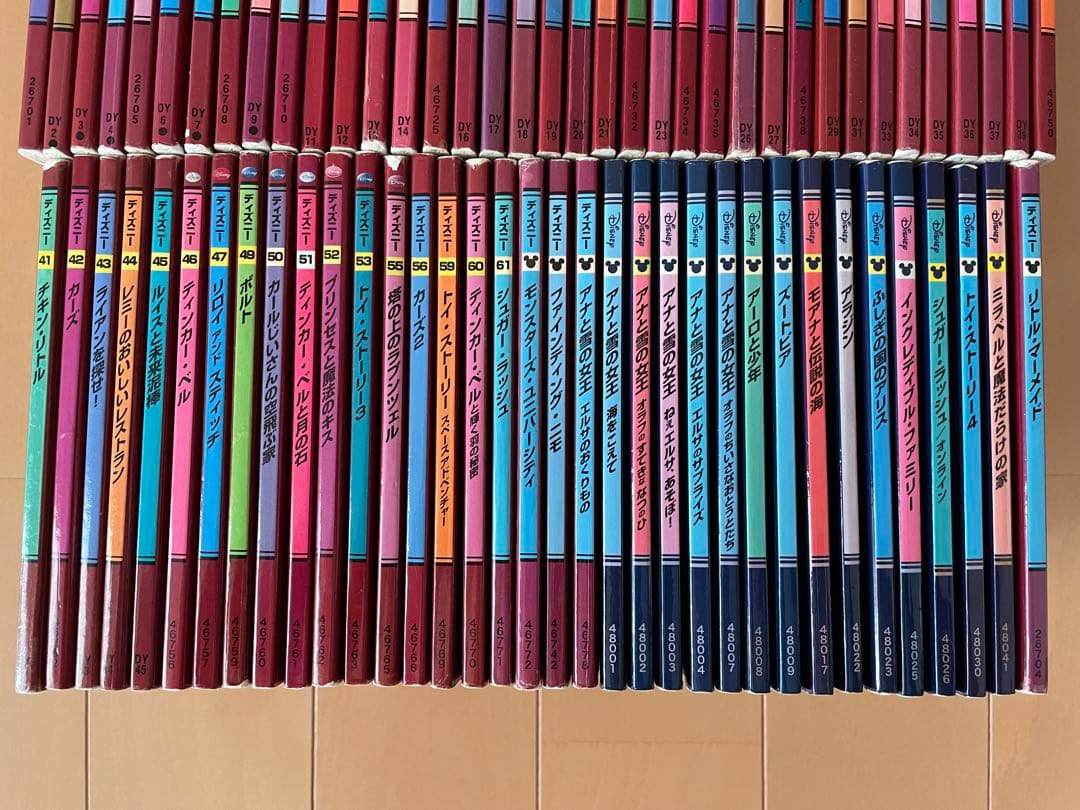 ディズニー　絵本　72冊