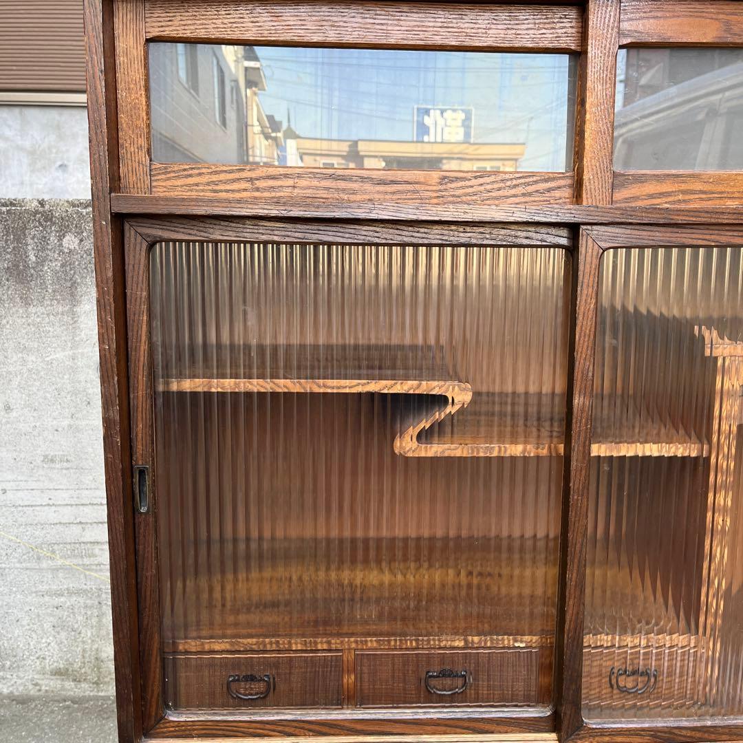 茶箪笥　飾り棚　箪笥　和家具　タンス　レトロ