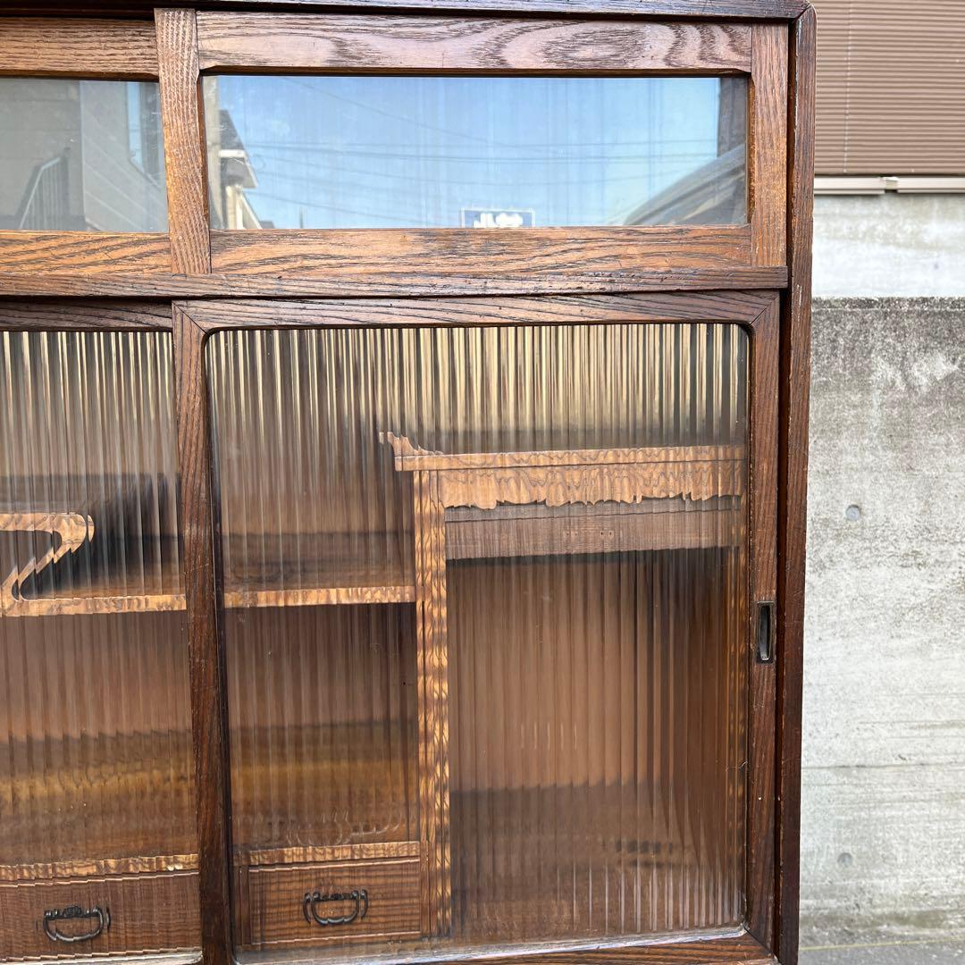 茶箪笥　飾り棚　箪笥　和家具　タンス　レトロ