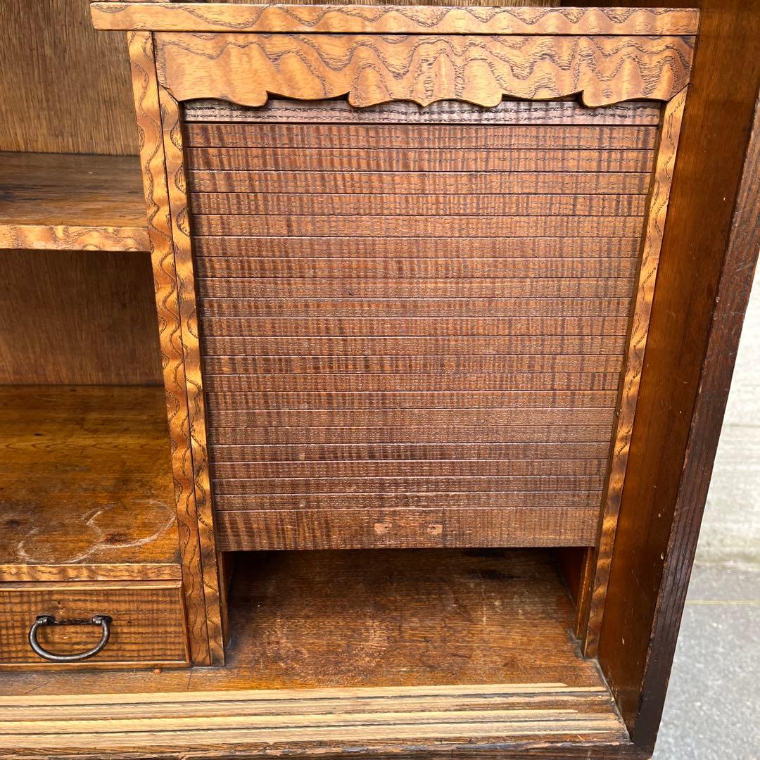 茶箪笥　飾り棚　箪笥　和家具　タンス　レトロ