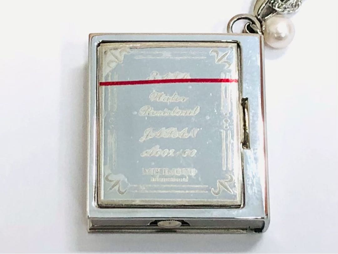 ☆ミキモト　時計付ネックレス　箱付