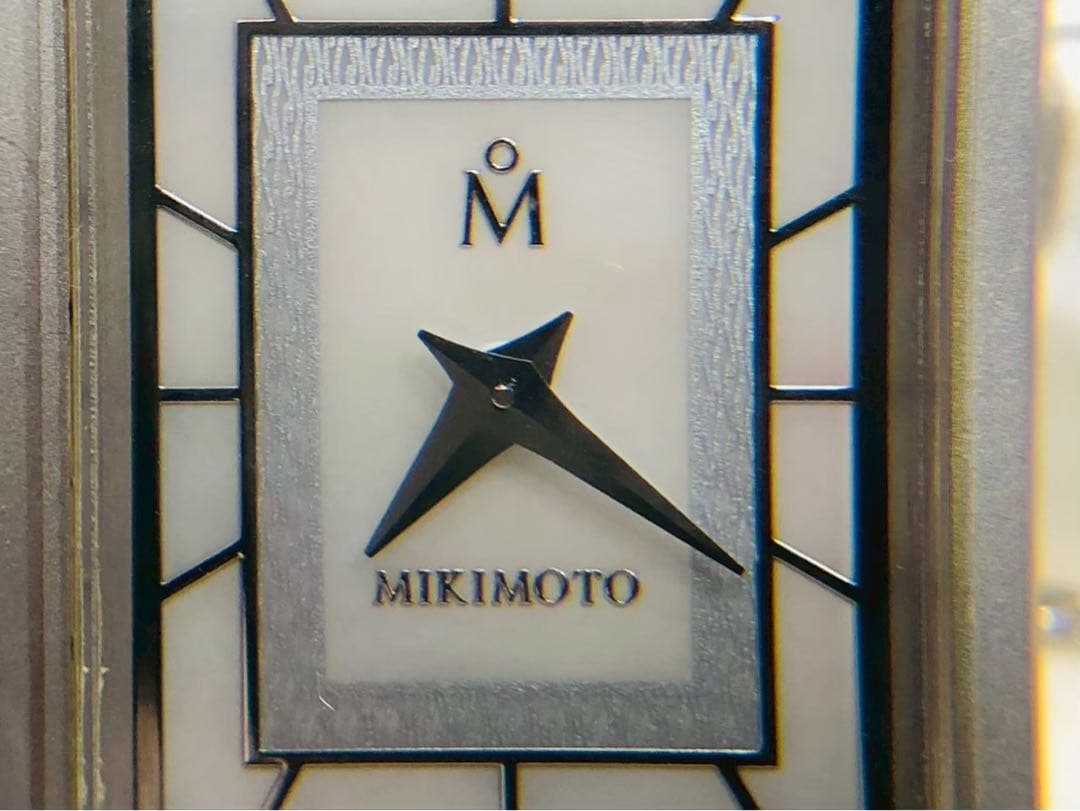 ☆ミキモト　時計付ネックレス　箱付