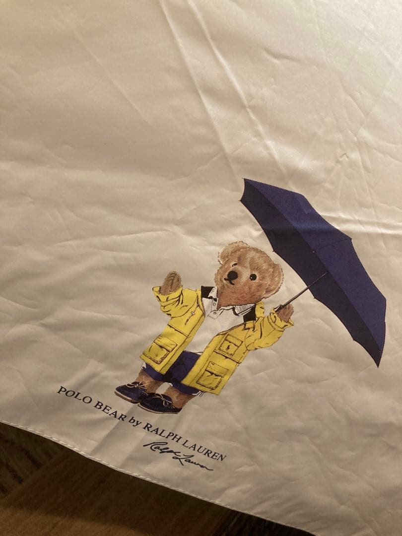 POLO RALPH LAUREN 晴雨兼用1級遮光　UV ポロベア　大型収納袋