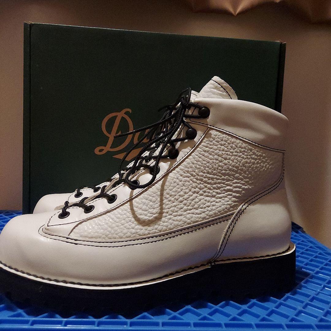 Danner ホワイト レザーワークブーツ サルバム別注