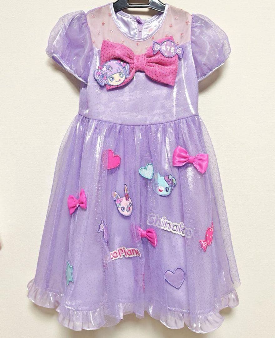 【しなこちゃん】なりきりワンピース 120cm【mezzo piano】完売品