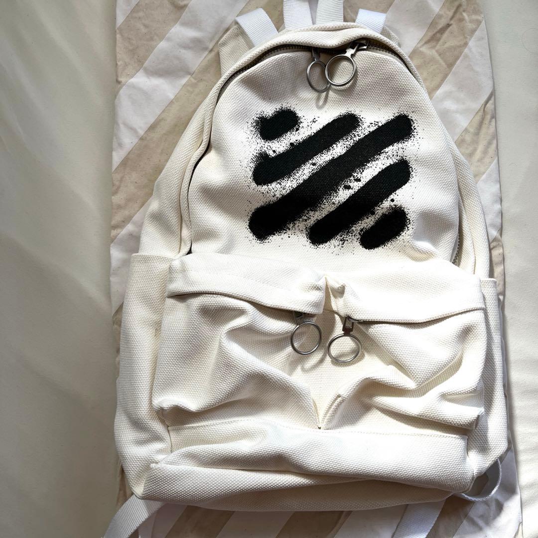 【新品未使用】OFF-WHITE MAIN LABELバックパック