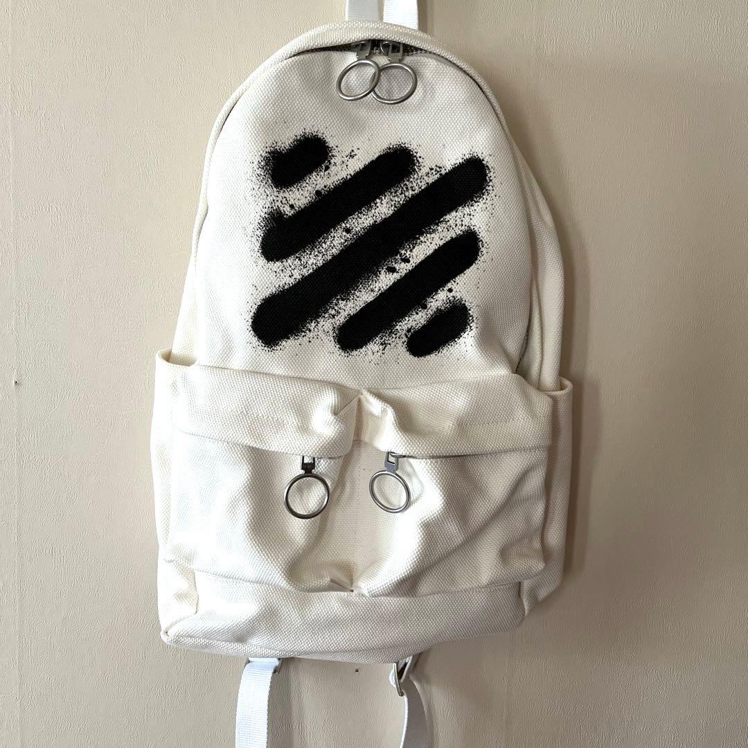 【新品未使用】OFF-WHITE MAIN LABELバックパック