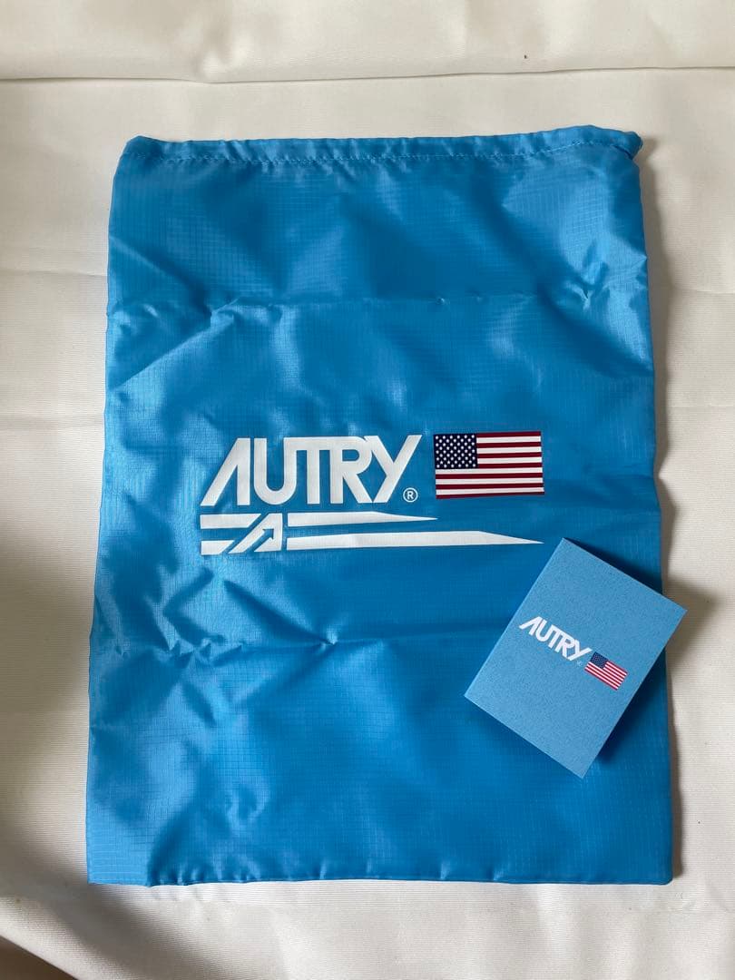 人気　オートリー　レトロ　スニーカー　ブルー