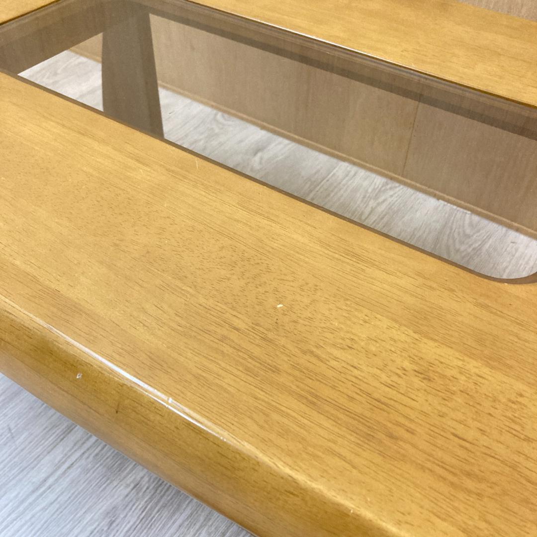 【マルニ】天然木　リビングテーブル　センターテーブル