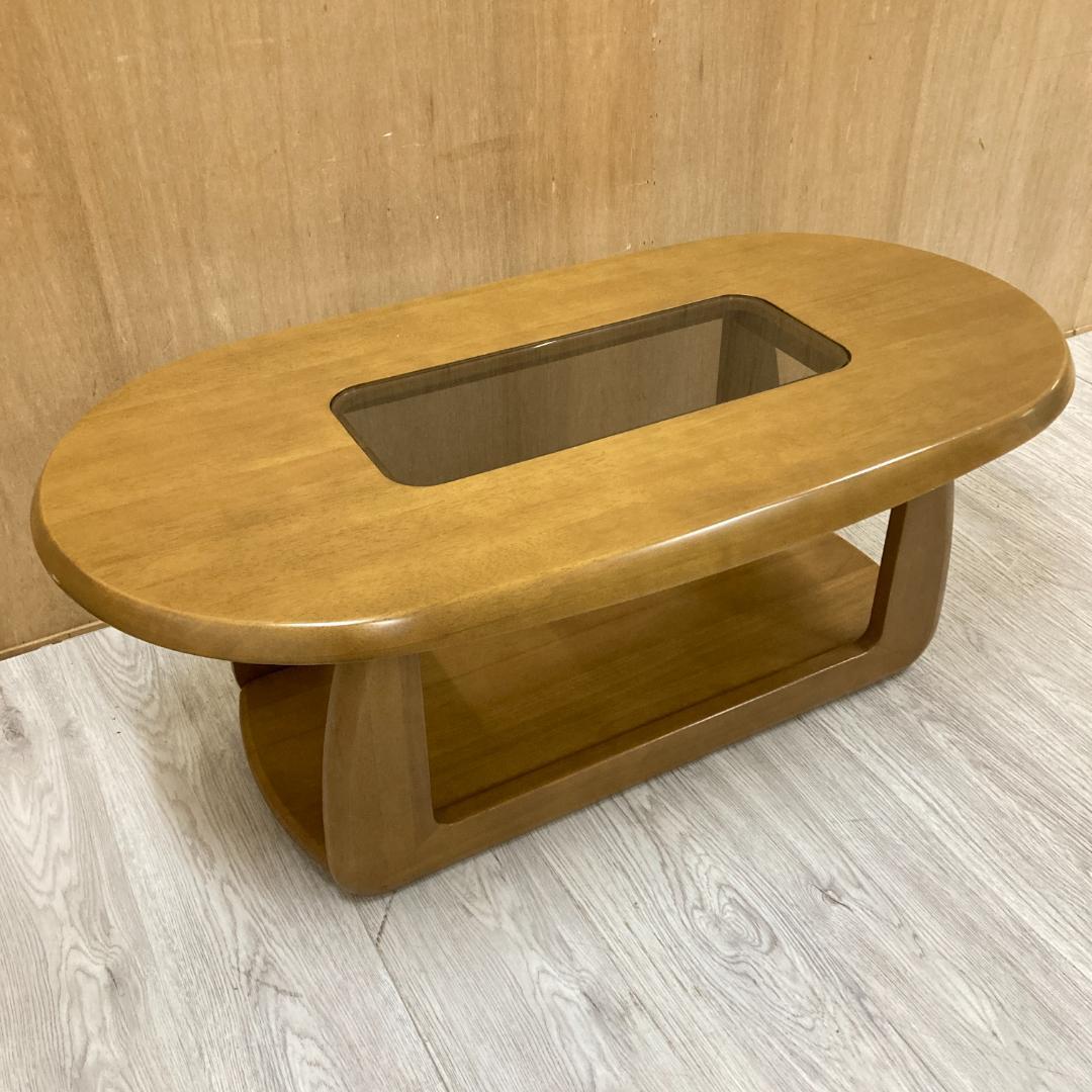 【マルニ】天然木　リビングテーブル　センターテーブル