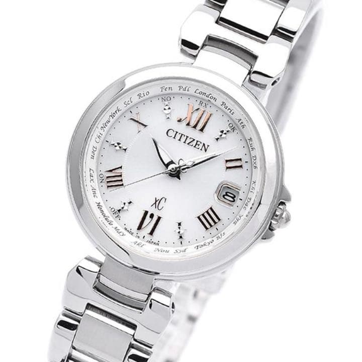 CITIZEN XC 腕時計　電波時計　レディース