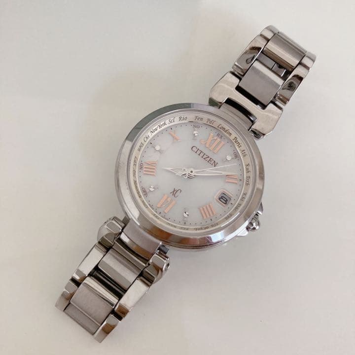 CITIZEN XC 腕時計　電波時計　レディース