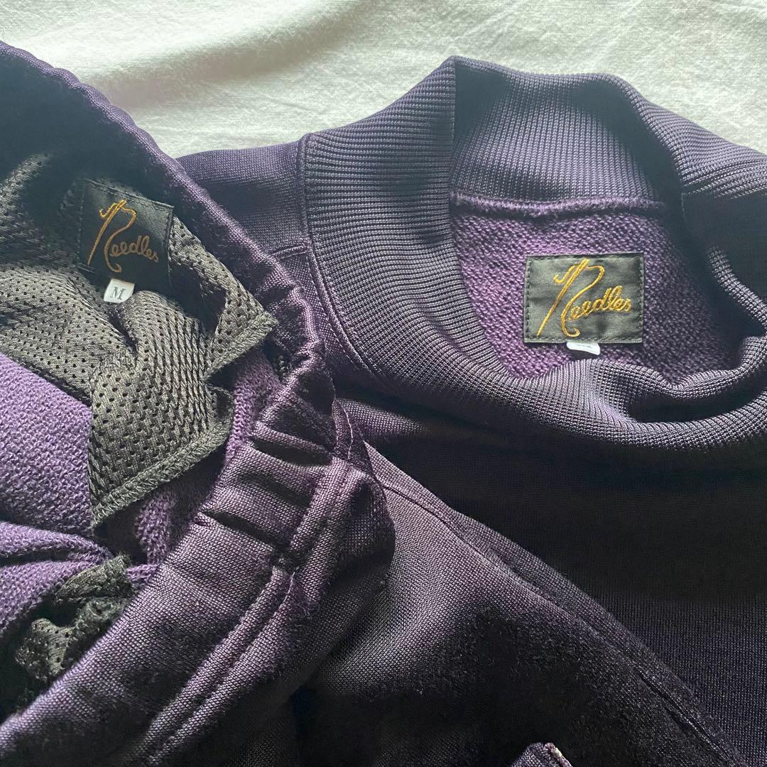 Needles トラックパンツ　スウェット　モックネック　セットアップ